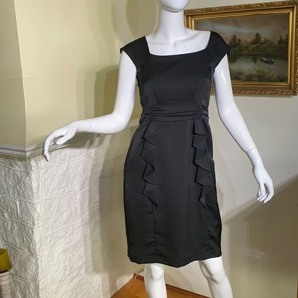Nanette Lepore LBD Black Cocktail Dress - Picture 2 of 16